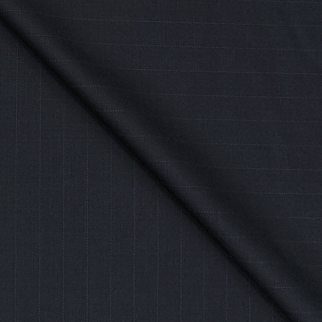 Trouser Fabric Raymond 70s Wool Blended Lining Colour Anchor Grey